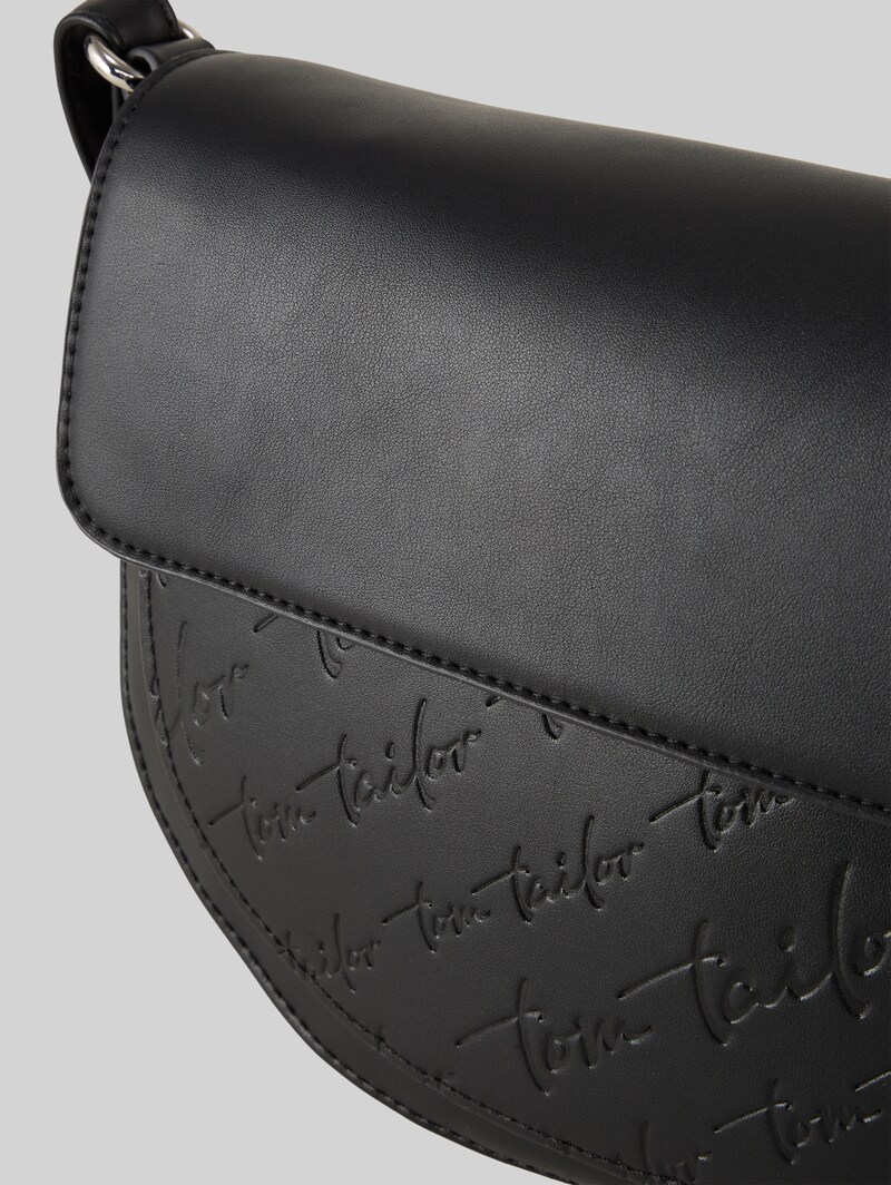Tom Tailor TTWENDI Umhängetasche mit Umschlag und Logo-Prägung - Schwarz / Black