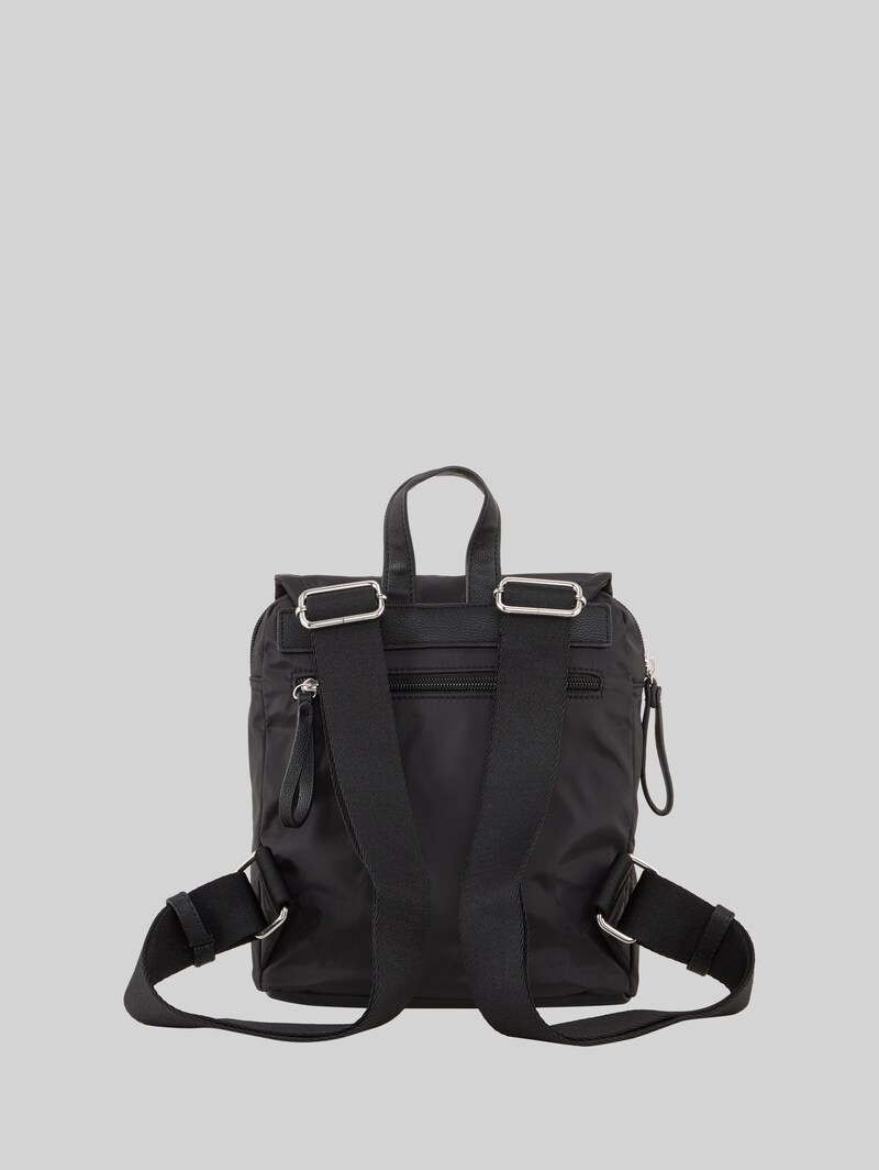 Tom Tailor TTSANSA M Rucksack mit Überschlag - Schwarz / Black