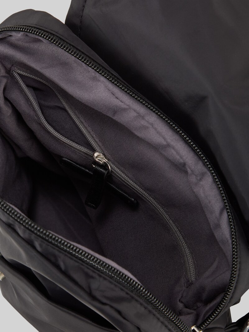 Tom Tailor TTSANSA M Rucksack mit Überschlag - Schwarz / Black