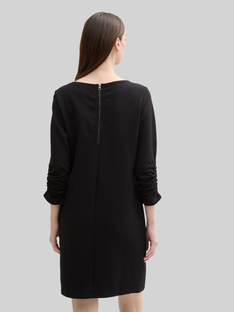 Tom Tailor Mini-Kleid mit 3/4 Arm - Black