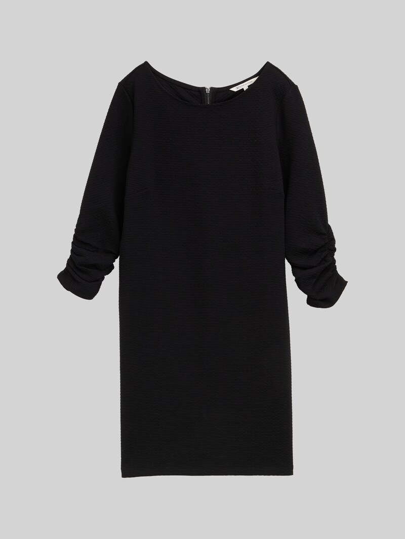 Tom Tailor Mini-Kleid mit 3/4 Arm - Black