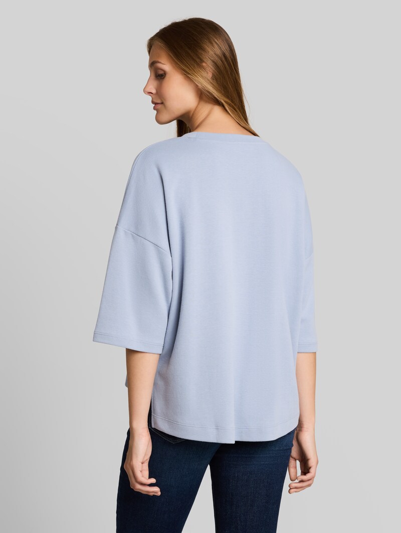 Tom Tailor Boxy Fit T-Shirt - Foggy Sky Blue
