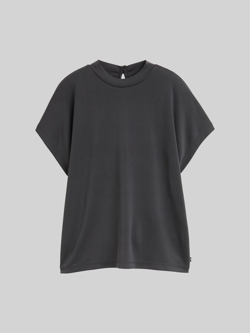 Tom Tailor T-Shirt mit Fledermausärmeln - Tarmac Grey