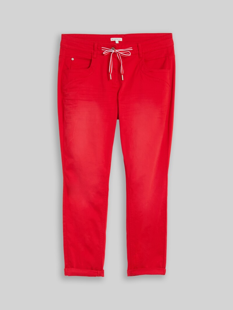 Tom Tailor Tapered Relaxed Hose - Soft Scarlet Red