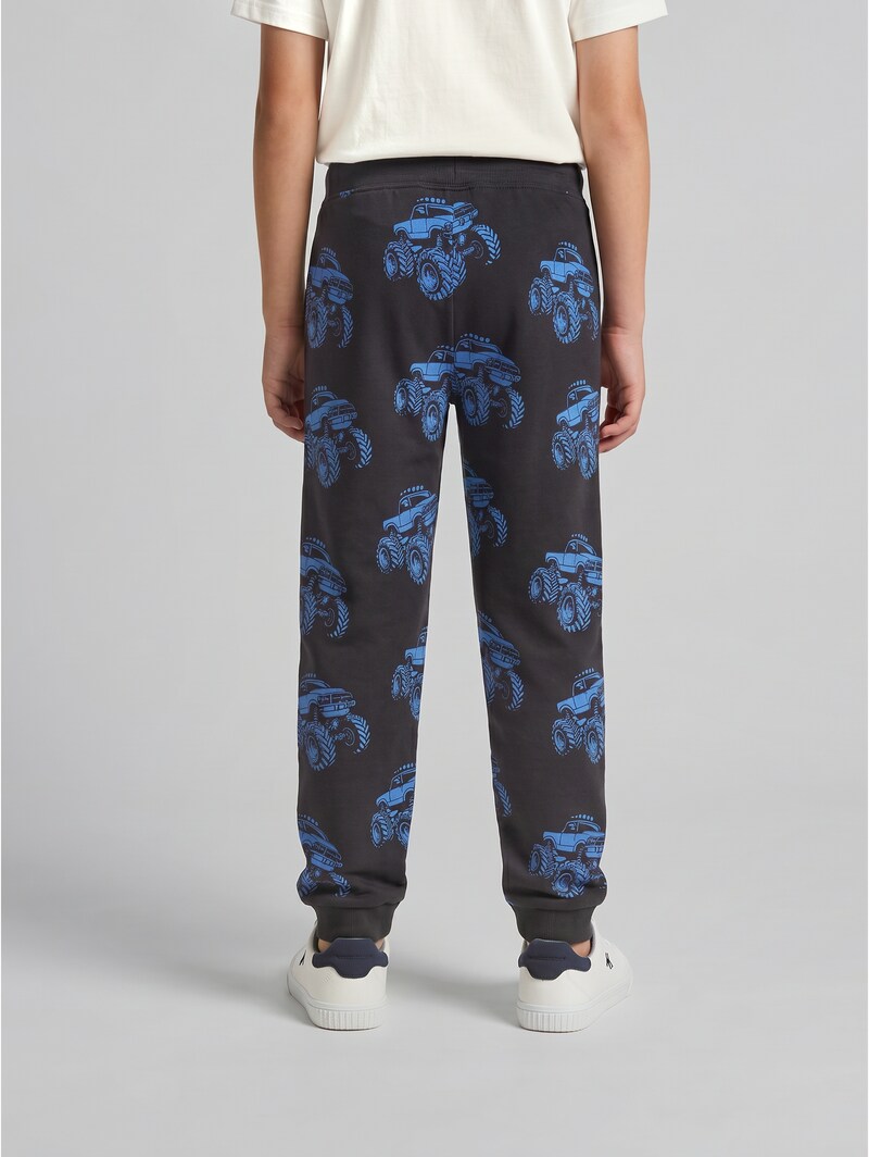 Tom Tailor Basic Jogginghose mit Muster - Grey Blue Monster Truck Design Tom Tailor Basic Jogginghose mit Muster - Grey Blue Monster Truck Design