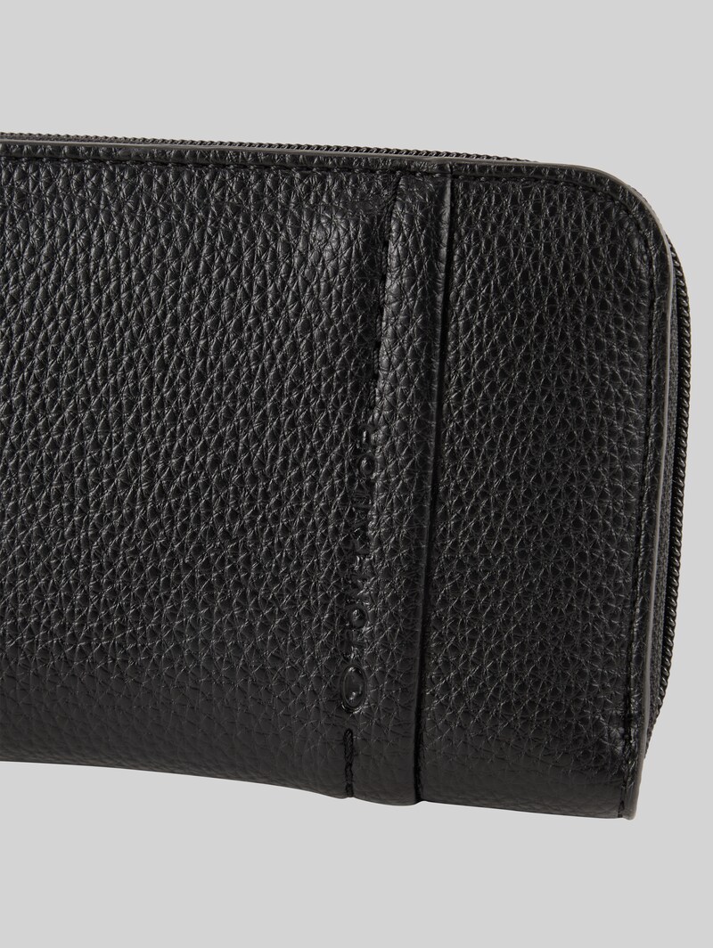 Tom Tailor TTBECA Portemonnaie mit Ziernähten - Schwarz / Black