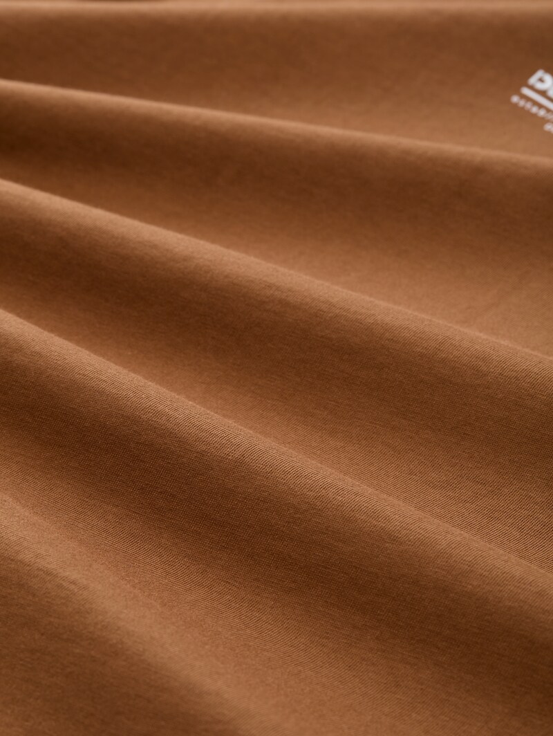 Tom Tailor Relaxed Fit T-Shirt aus Baumwolle - Golden Clay