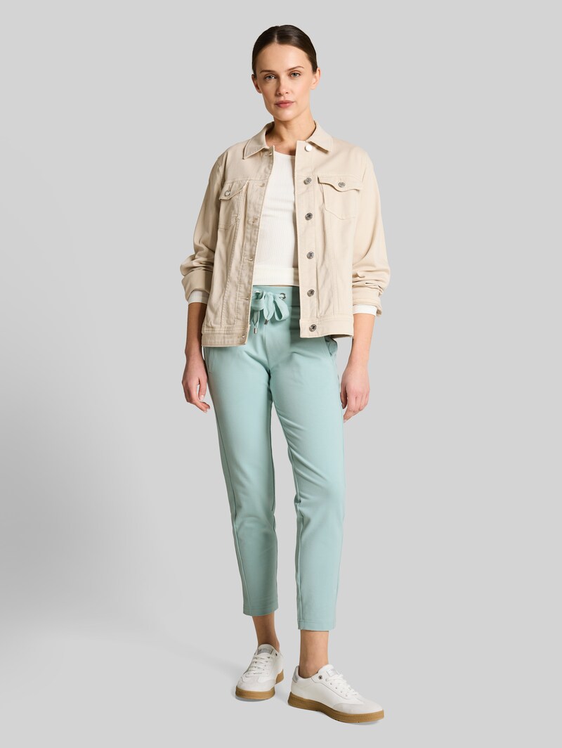 Tom Tailor Cropped Jogger Hose - Blue Haze