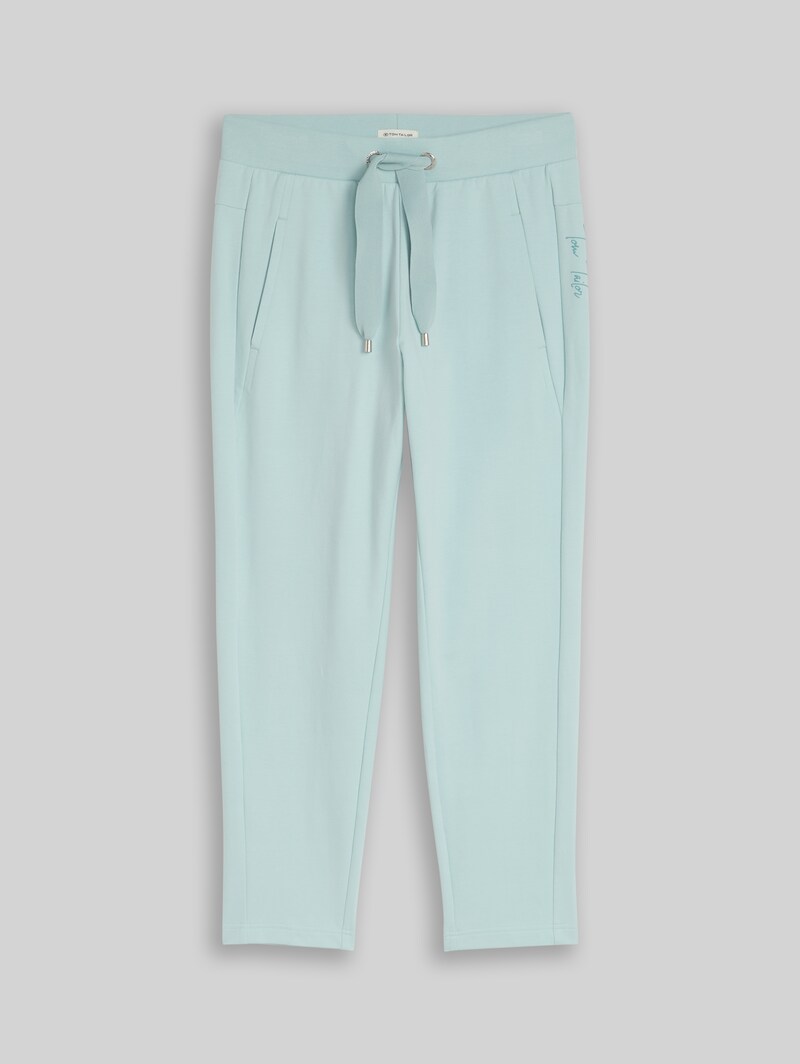 Tom Tailor Cropped Jogger Hose - Blue Haze