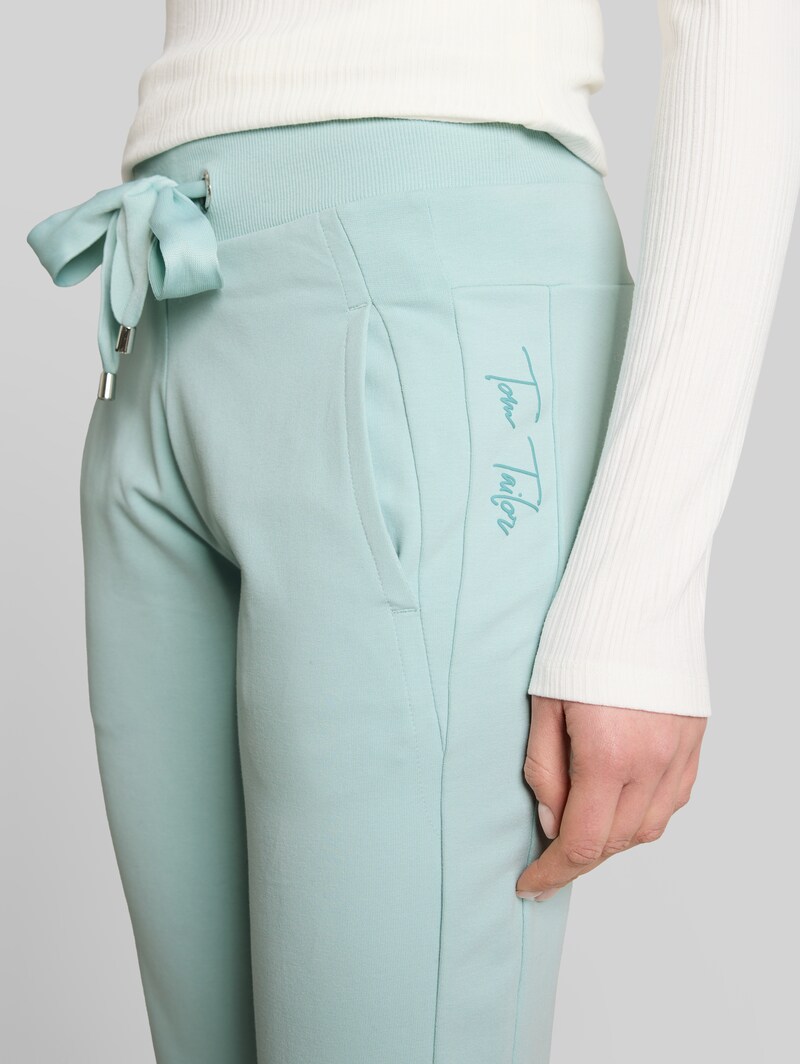 Tom Tailor Cropped Jogger Hose - Blue Haze