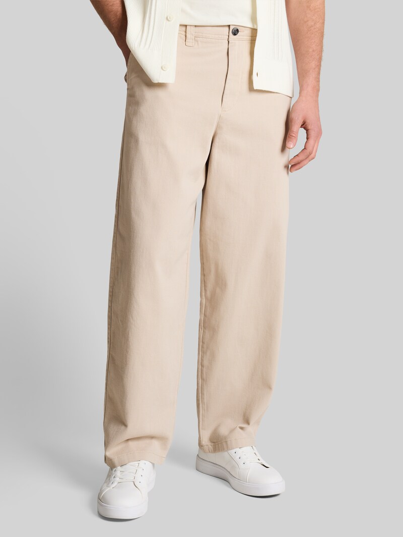 Tom Tailor TTLOOSE Chino Hose aus Baumwolle - Muted Grey