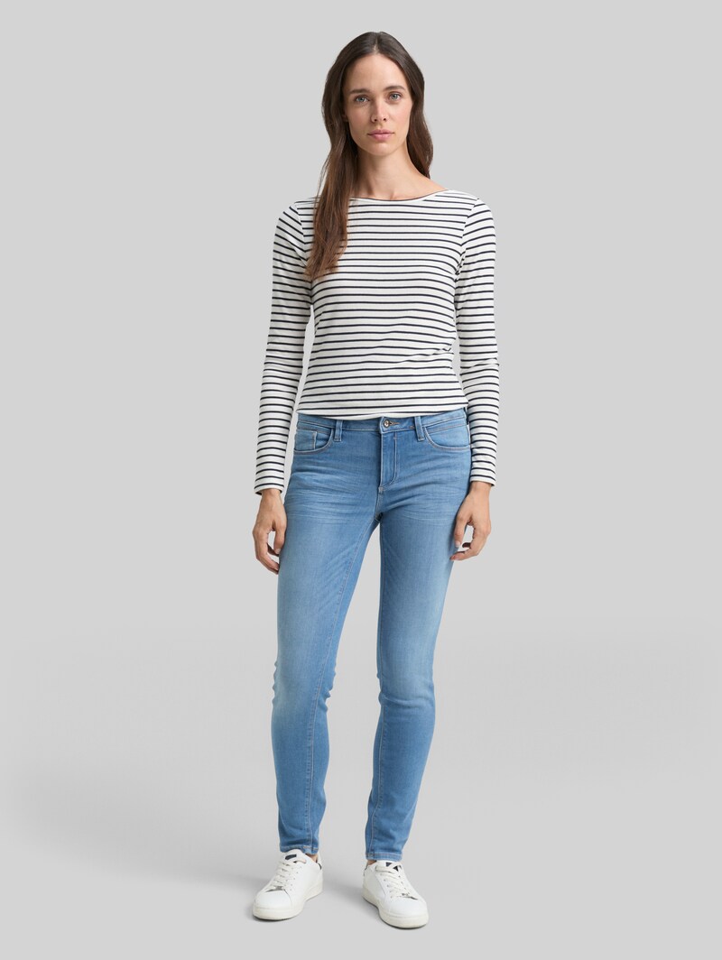 Tom Tailor TTALEXA SKINNY Jeans - Mid Stone Wash Denim