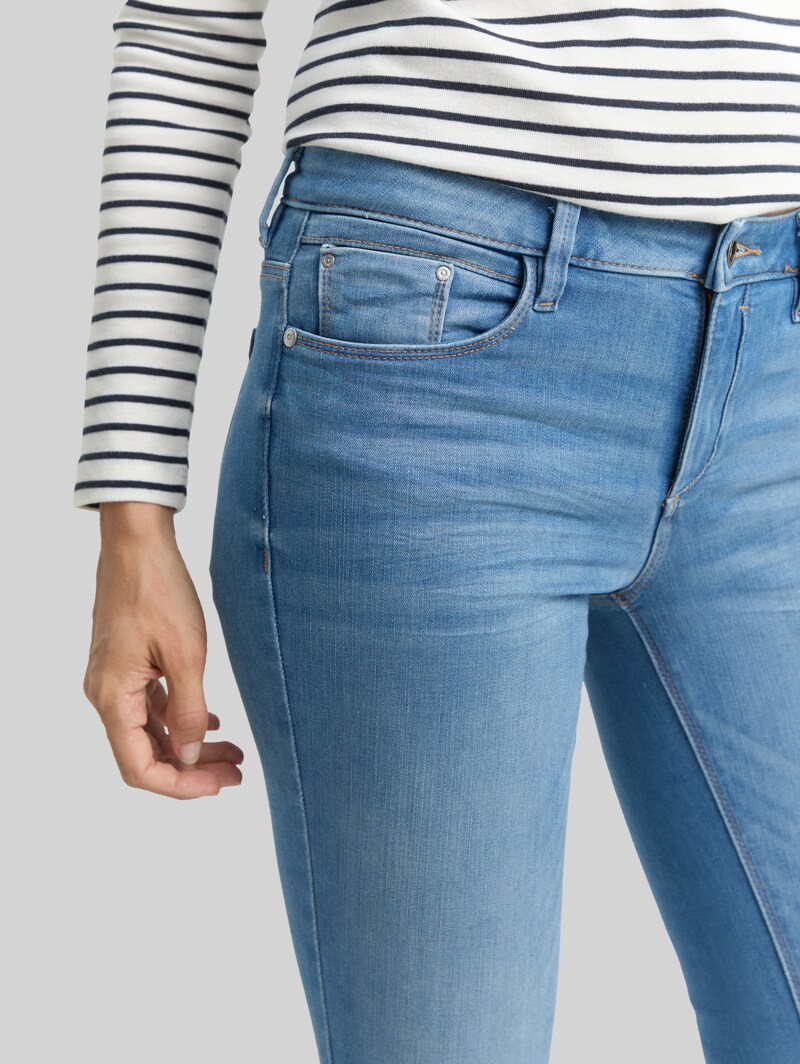 Tom Tailor TTALEXA SKINNY Jeans - Mid Stone Wash Denim