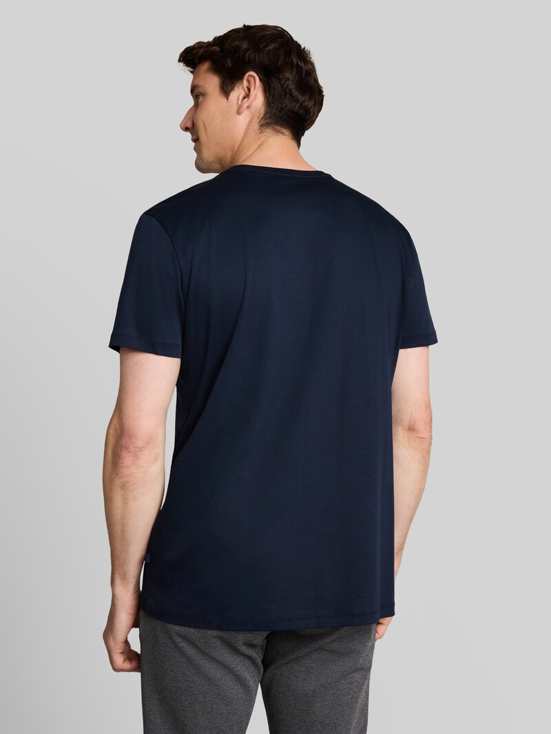 Tom Tailor T-Shirt in Unifarben - Sky Captain Blue