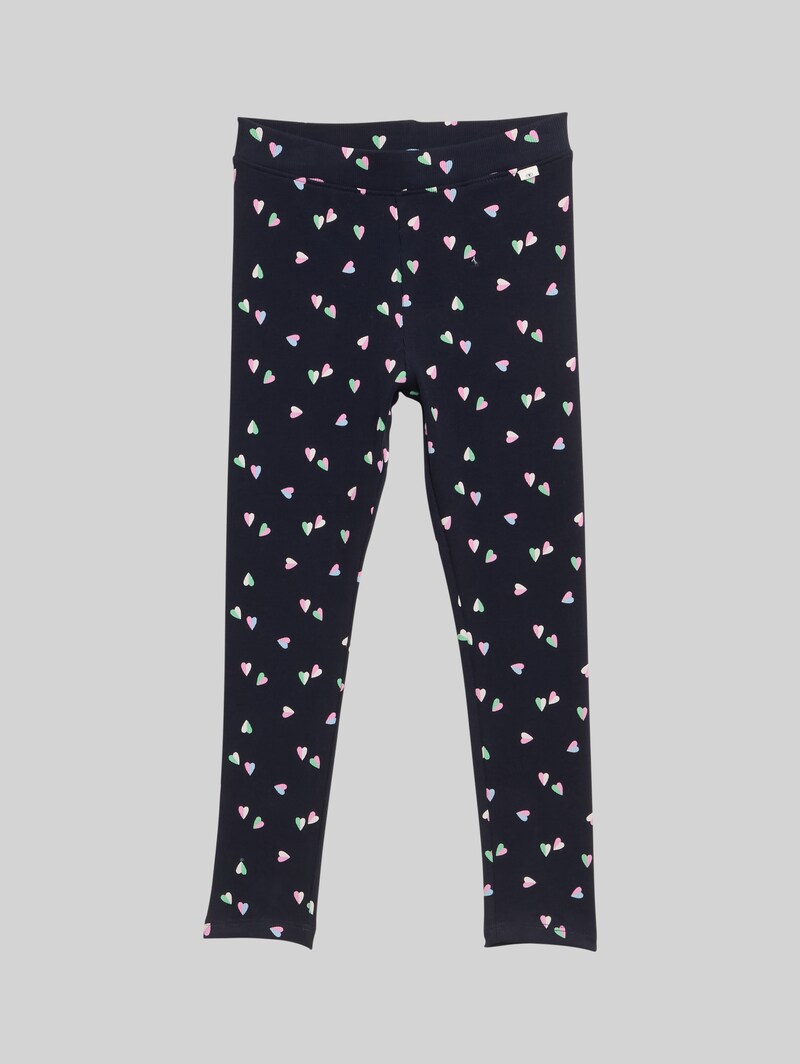 Tom Tailor Leggings mit Allover-Print - Mini Heart Design
