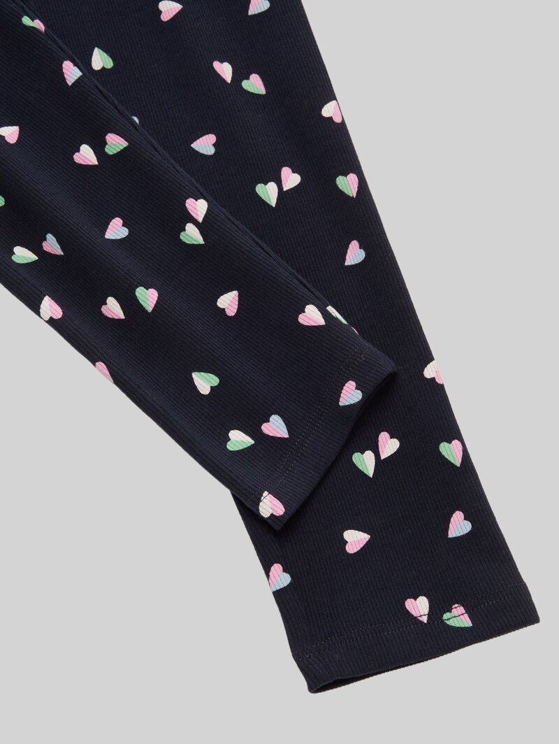 Tom Tailor Leggings mit Allover-Print - Mini Heart Design