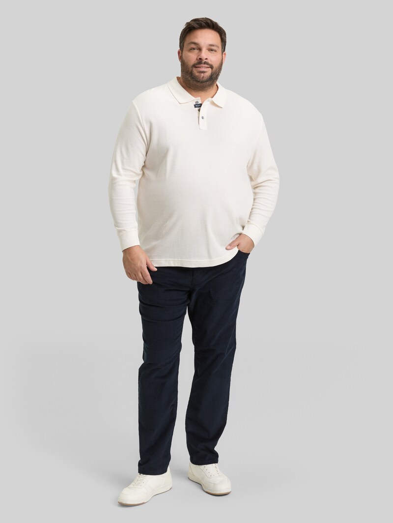 Tom Tailor Plus Size - Regular Fit Cordhose - Sky Captain Blue