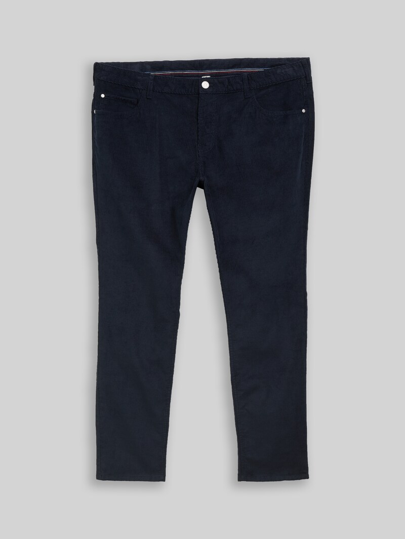 Tom Tailor Plus Size - Regular Fit Cordhose - Sky Captain Blue