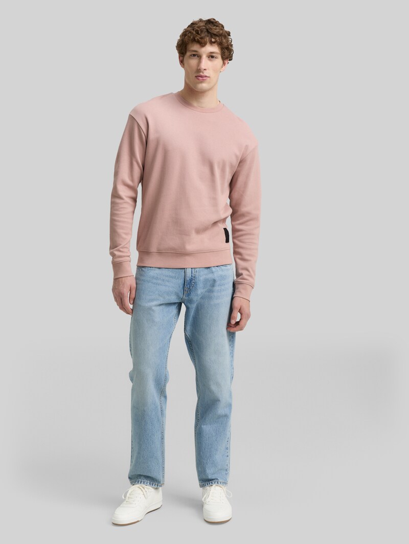 Tom Tailor Piqué Sweatshirt - Smoky Rose