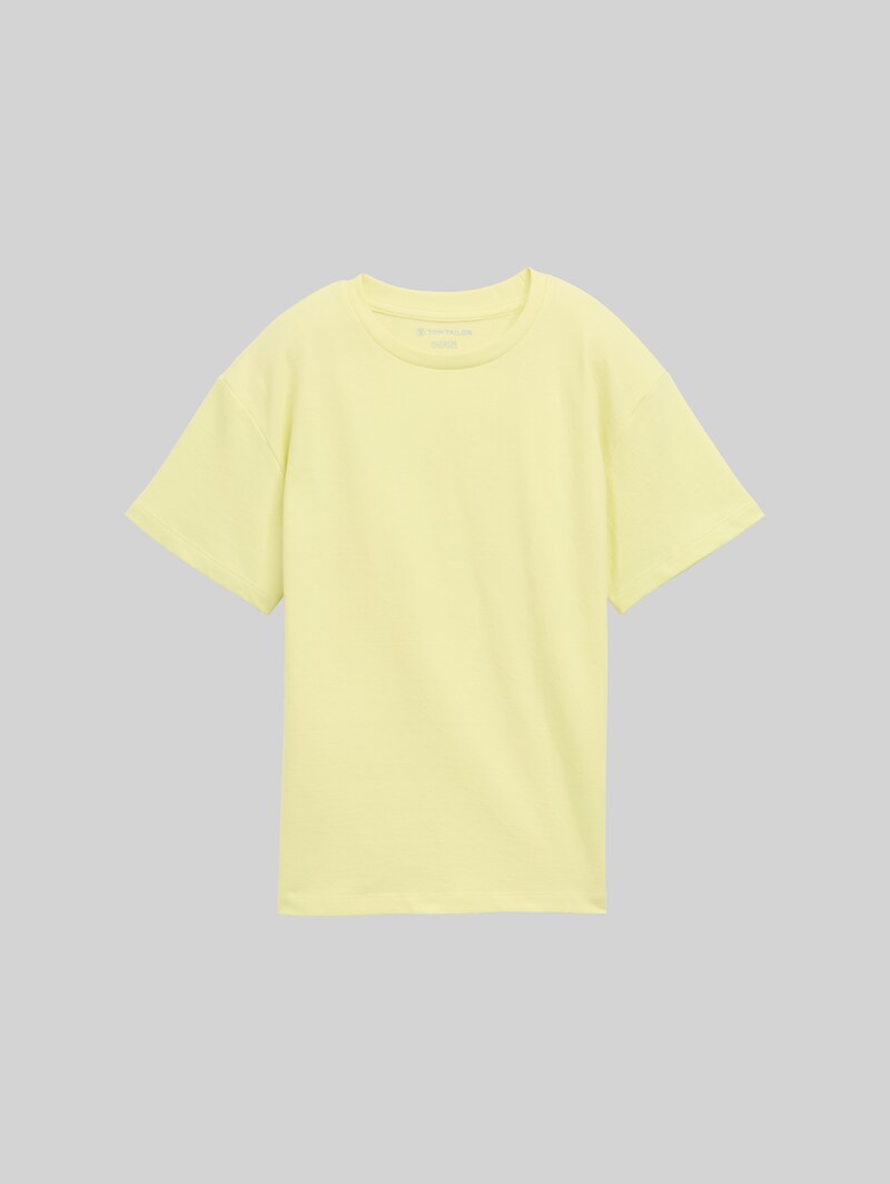 Tom Tailor Oversize T-Shirt - Lemon Grass Yellow