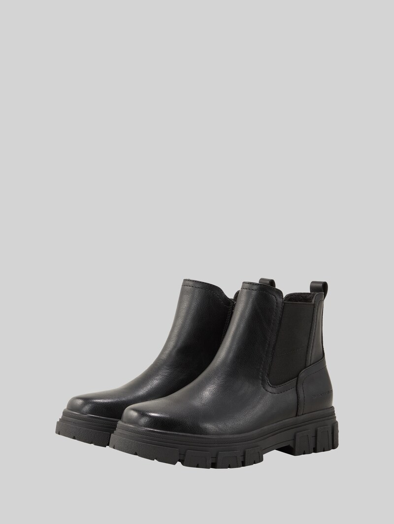 Tom Tailor Chelsea Boots mit Fütterung - Black