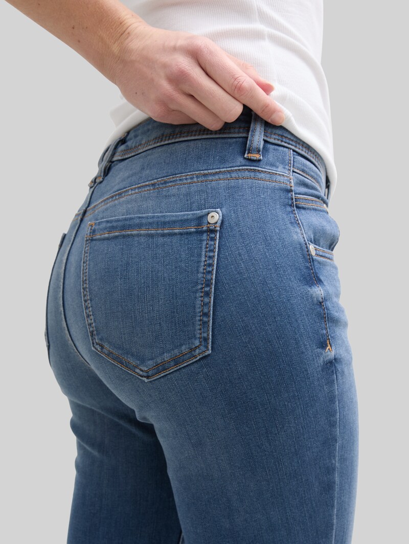Tom Tailor TTALEXA STRAIGHT Jeans - Mid Stone Wash Denim