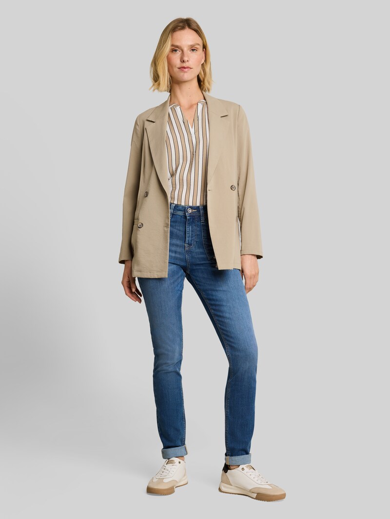 Tom Tailor TTMAYA TAPERED Jeans - Mid Stone Wash Denim