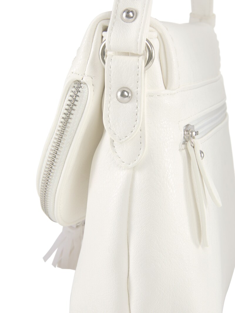 Tom Tailor TTLARI Umhängetasche mit Quasten-Detail - White