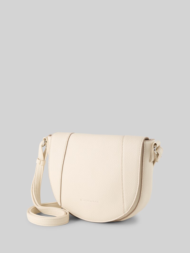 Tom Tailor TTDAHLIA Umhängetasche mit abgerundeten Ecken - Off White / Off White