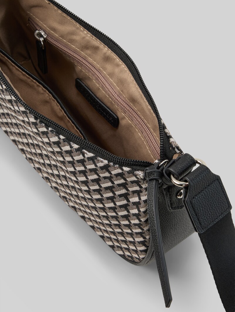 Tom Tailor TTLANIKA M Umhängetasche mit Allover-Print - Mixed Black