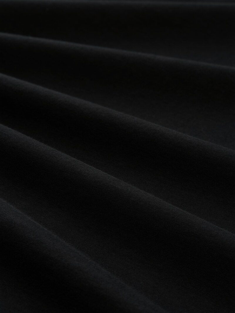 Tom Tailor T-Shirt mit Logo-Stickerei - Black