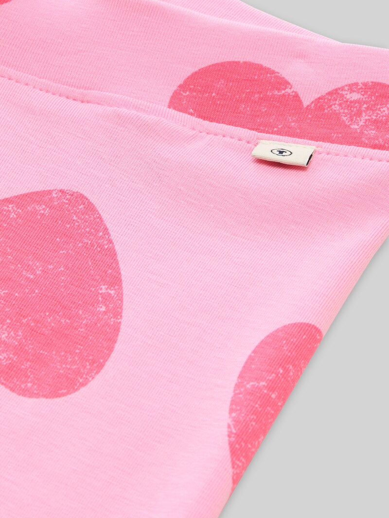 Tom Tailor Leggings mit Herz-Muster - Pink Small Heart Print