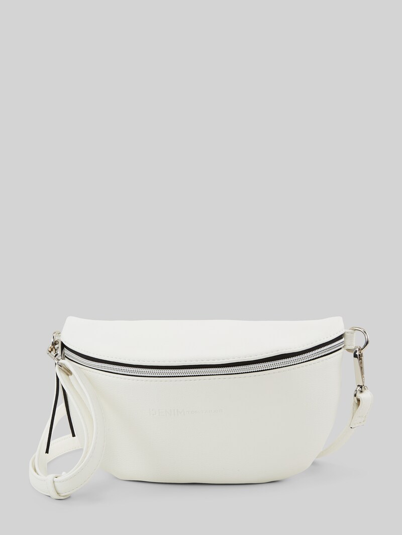 Tom Tailor TTROSIE Gürteltasche aus Lederimitat - White