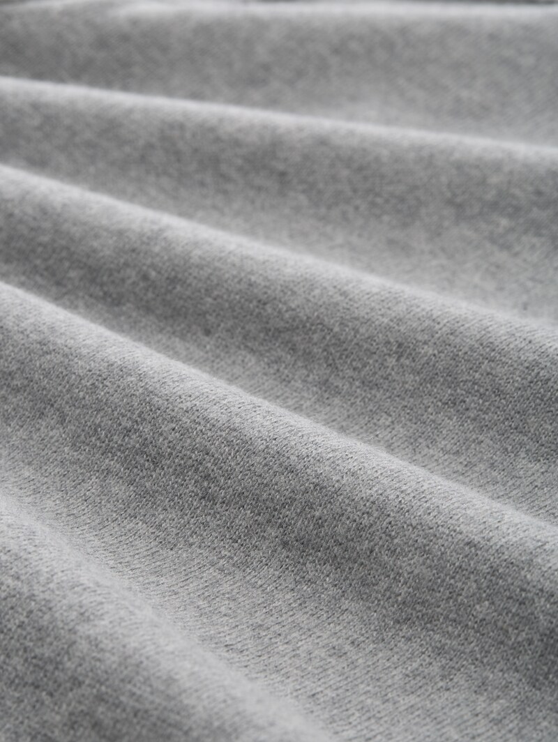 Tom Tailor Strickpullover mit Kaschmir-Anteil - Medium Silver Grey Melange
