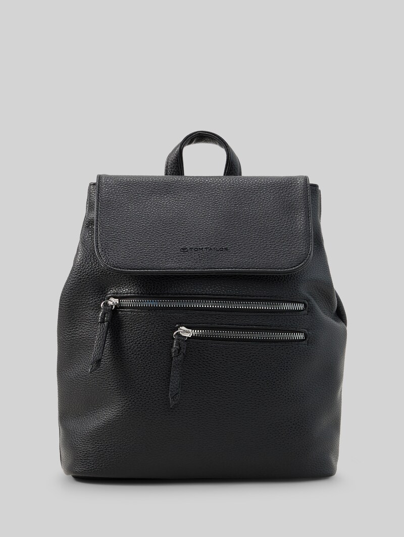 Tom Tailor TTWINONA Rucksack mit Umschlag - Schwarz / Black Tom Tailor TTWINONA Rucksack mit Umschlag - Schwarz / Black