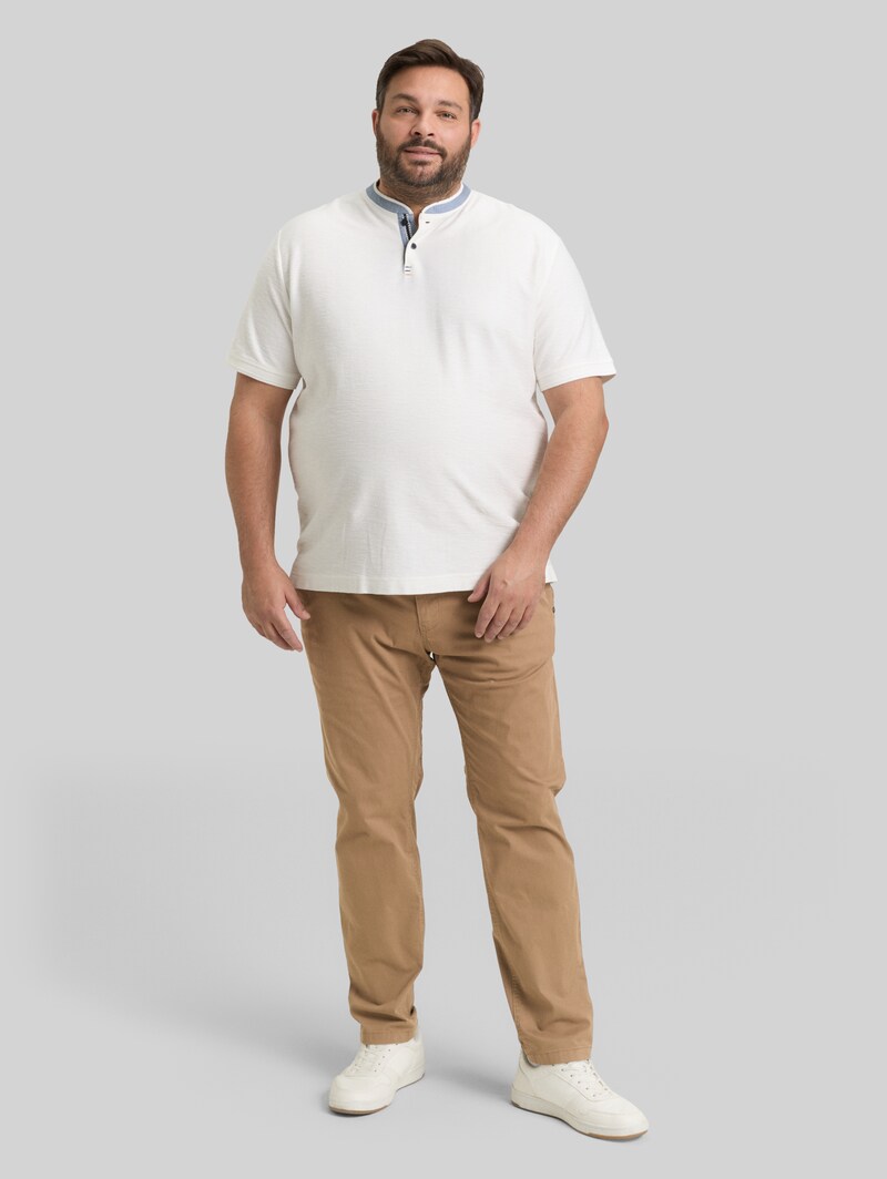 Tom Tailor Plus Size - Tapered Chino Hose - Caribou Beige
