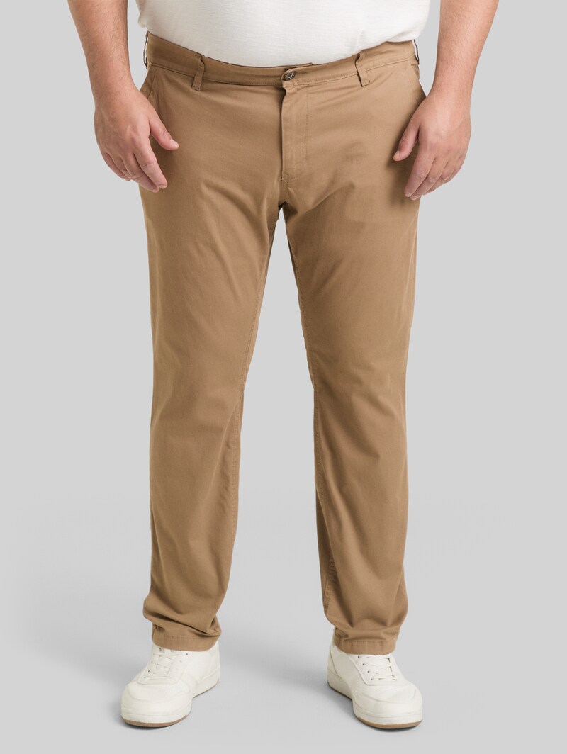Tom Tailor Plus Size - Tapered Chino Hose - Caribou Beige