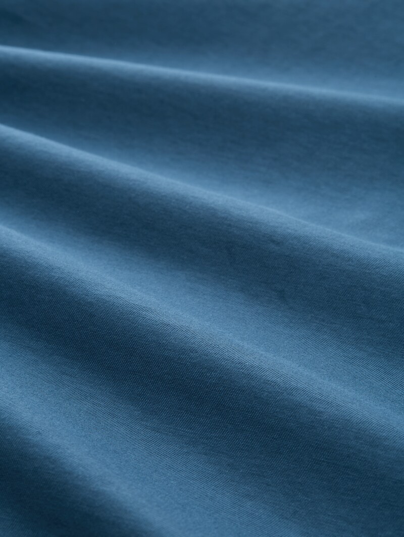 Tom Tailor T-Shirt mit Logo-Print - Real Teal Blue