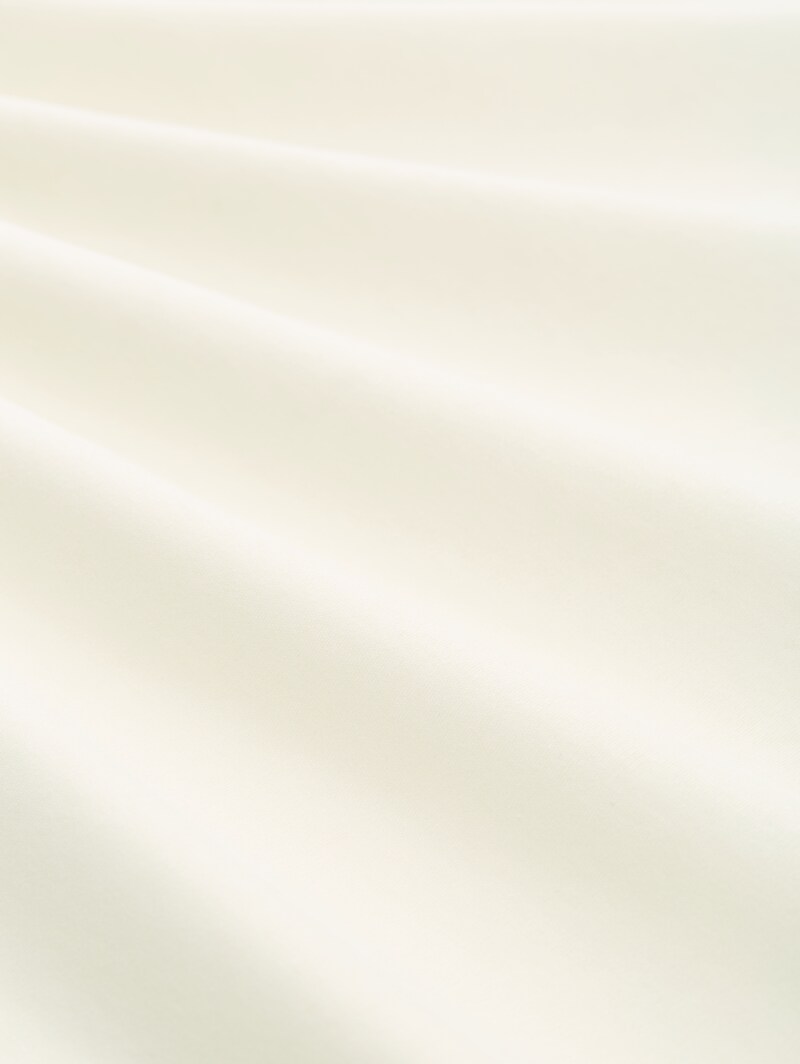 Tom Tailor Basic Rollkragenshirt - Gardenia White