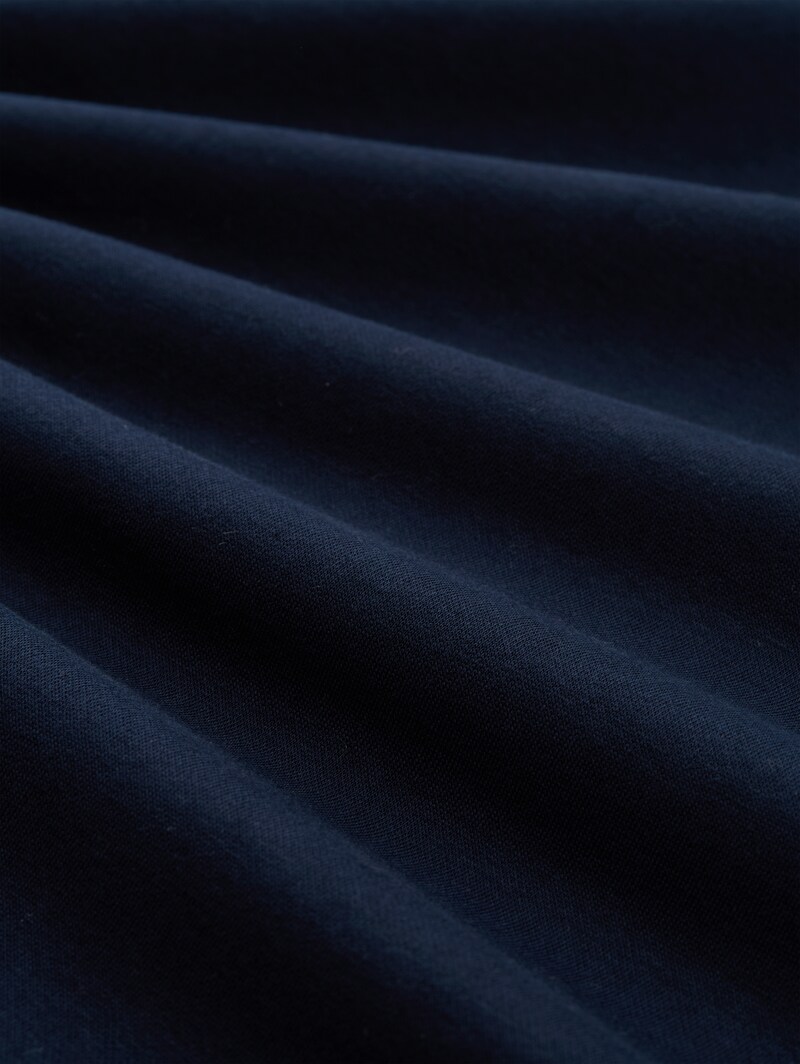 Tom Tailor Sweatshirt mit Logo-Print - Sky Captain Blue
