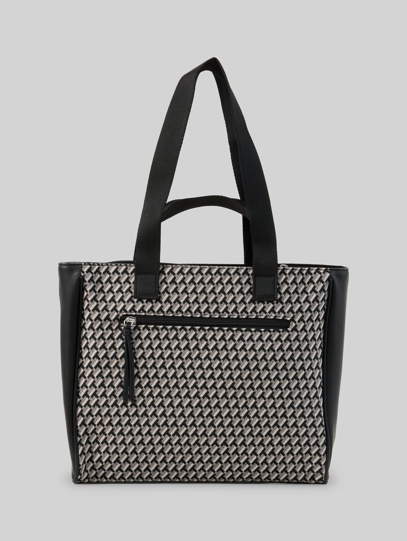 Tom Tailor TTLANIKA L Shopper mit Allover-Print - Mixed Black