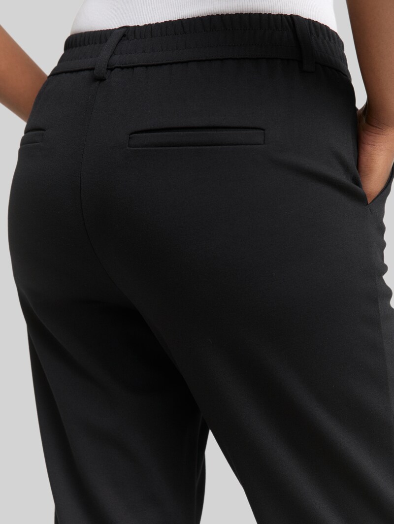 Tom Tailor Relaxed Fit Hose mit elastischem Bund - Deep Black