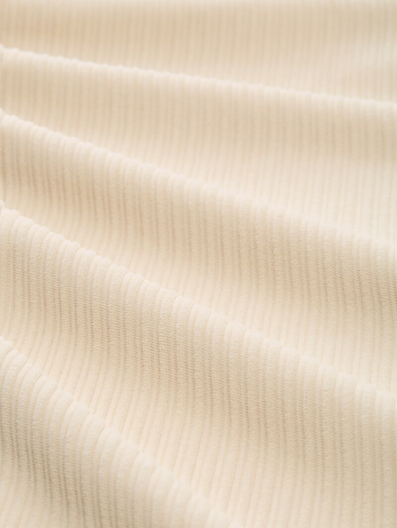 Tom Tailor Loose Slim Cordhose - Sand Stone Beige