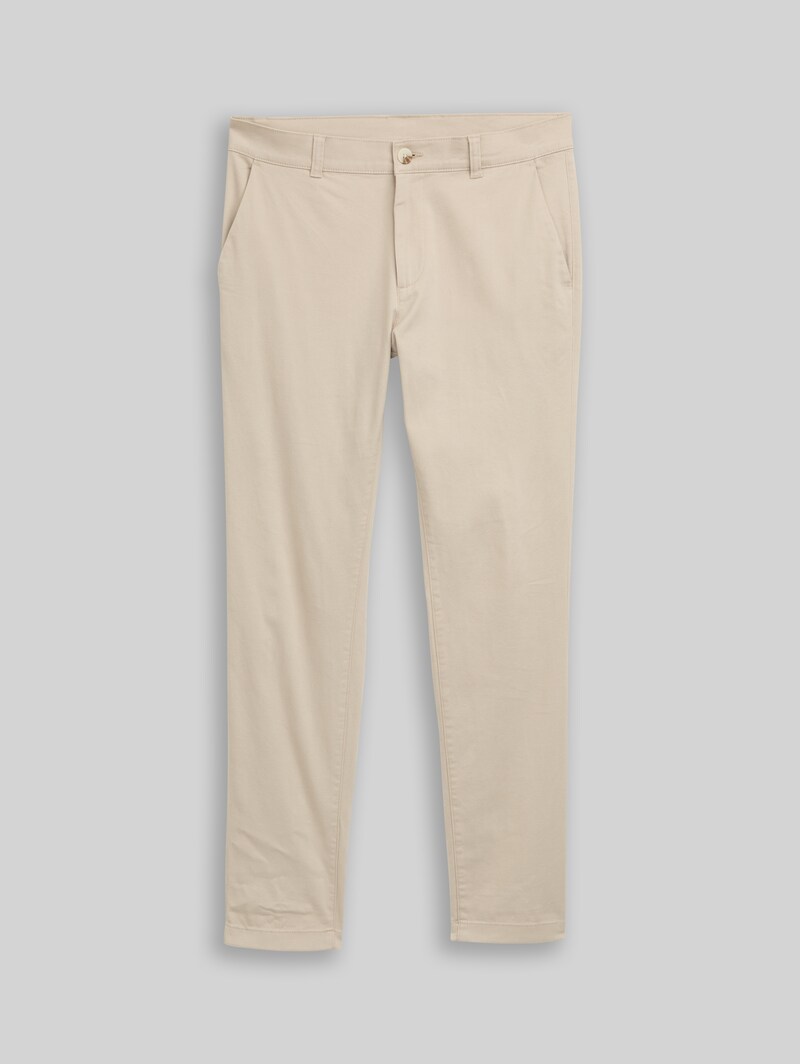 Tom Tailor TTTRAVIS SLIM Chino Hose - Cashew Beige
