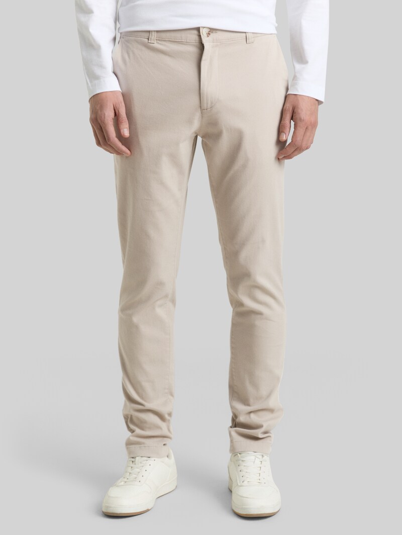 Tom Tailor TTTRAVIS SLIM Chino Hose - Cashew Beige