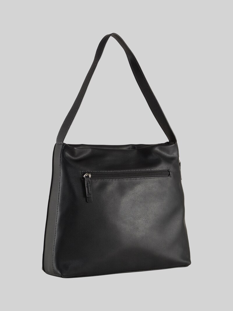 Tom Tailor TTYUMA M Beuteltasche mit Logo-Prägung - Schwarz / Black