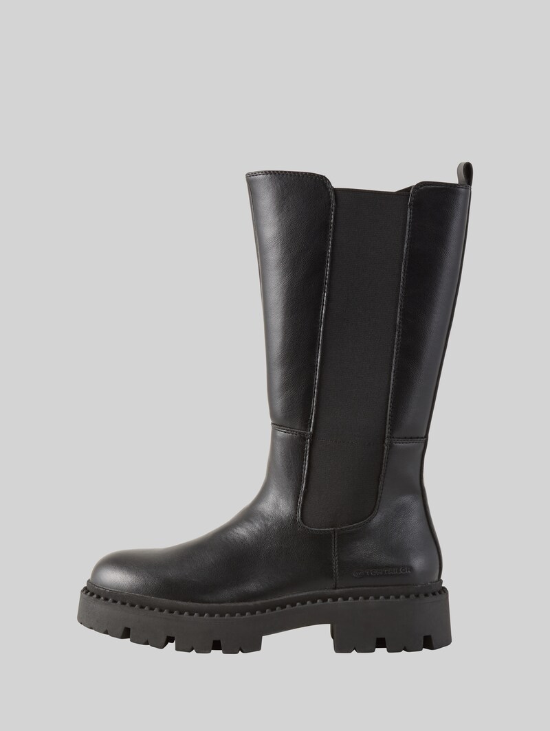 Tom Tailor Gefütterte Stiefel - Black