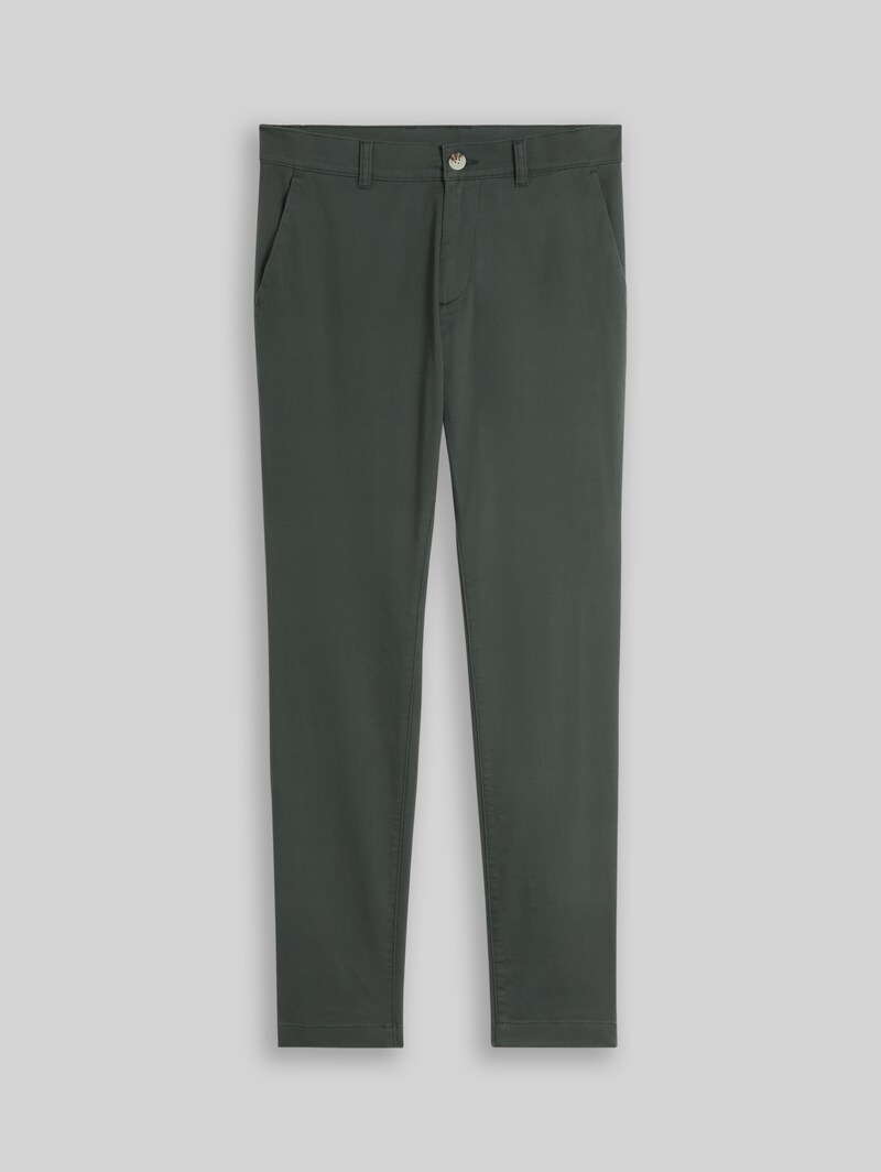 Tom Tailor TTTRAVIS SLIM Chino Hose - Darkest Olive