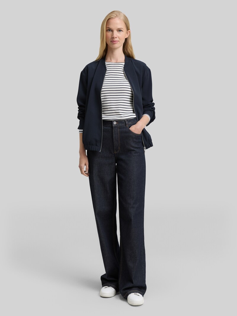 Tom Tailor Loose Fit Blouson Jacke - Lunar Eclipse