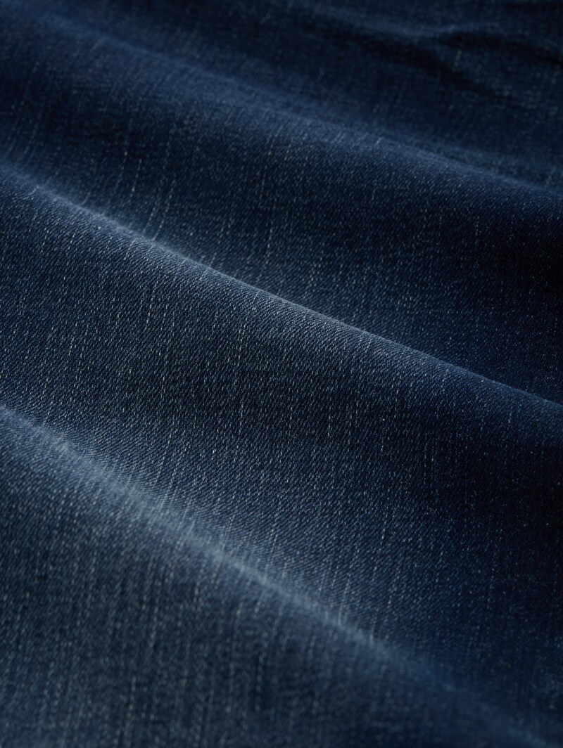 Tom Tailor TTELVA STRAIGHT High Waist Jeans - Clean Dark Stone Blue Denim